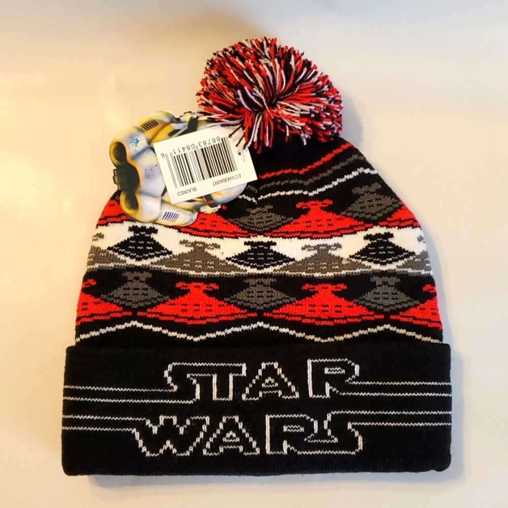 Star Wars KIDS Knit Pom Hat / Cap (NWT)